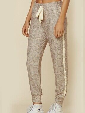 Sundry Snake Print Joggers